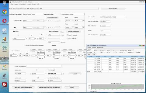 nouvelle version du logiciel de d'Actualisation des prix Mac et PC v18.05